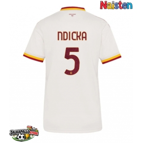 AS Roma Evan Ndicka #5 Vieraspaita Naisten 2026-27 Lyhythihainen
